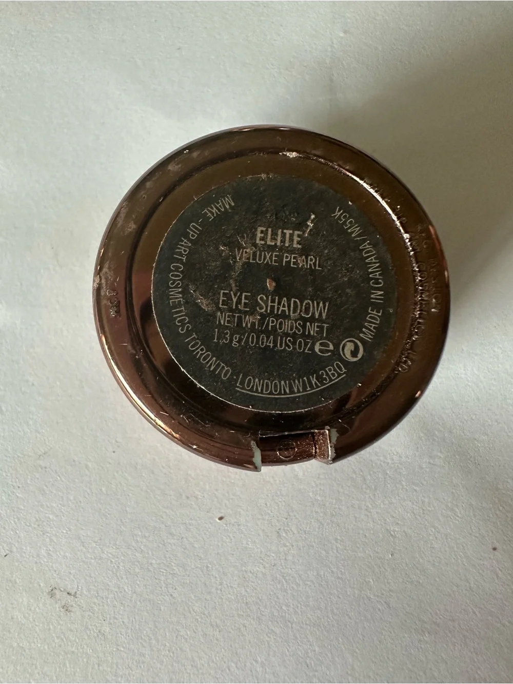 MAC Cosmetics Metallic Bronze Eyeshadow
